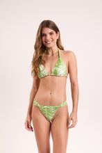 Load image into Gallery viewer, Model Front: Rio De Sol Haut Top Palms Mel