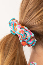 Load image into Gallery viewer, Image 04: Rio De Sol Chouchou Ditsy-Sky Scrunchie
