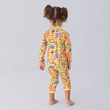 Load image into Gallery viewer, Model Back: Uv Line Une Pièce Fille Baby Dino