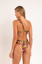 Load image into Gallery viewer, Model Back: Rio De Sol Une Pièce Fiore Santorini