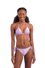 Load image into Gallery viewer, Model Front: Rio De Sol Bas Bottom Shimmer-Harmonia Ibiza-Comfy