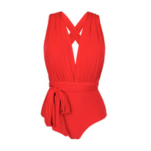 Load image into Gallery viewer, Product Front: Rio De Sol Une Pièce Rouge Marina
