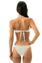 Load image into Gallery viewer, Model Back: Rio De Sol Bas Bottom Perola Bandeau