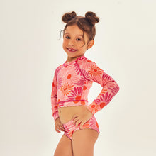 Load image into Gallery viewer, Image 02: Uv Line Deux Pièces Fille Bikini Girl Solar Rose