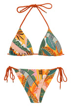 Load image into Gallery viewer, Product Front: Rio De Sol Ensemble Set El-Arco Tri-Inv Cheeky-Tie