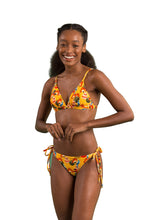 Load image into Gallery viewer, Model Front: Rio De Sol Ensemble Set Stories Tri-Fixo Cheeky-Micro