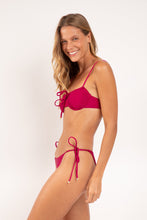 Load image into Gallery viewer, Image 03: Rio De Sol Ensemble Set Shimmer-Desejo Balconet-Tie Cheeky-Tie-Gold