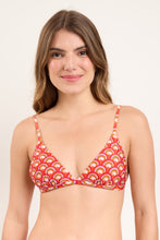 Load image into Gallery viewer, Gallery: Rio De Sol Haut Top Floral-Scales Tri-Fixo