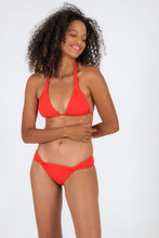 Load image into Gallery viewer, Model Front: Rio De Sol Bas Bottom Rouge Mel