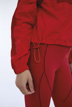 Load image into Gallery viewer, Image 06: Alto Giro Fitness Haut Jaqueta Techno Taslon Com Bolsos Vermelho Haute Red