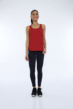 Load image into Gallery viewer, Image 02: Alto Giro Fitness Haut Regata Skin Fit Inspiracional Vermelho Haute Red