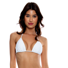 Load image into Gallery viewer, Gallery: Luli Fama Haut Top Wavy Ruched White