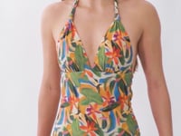 Load and play video in Gallery viewer, Video: Rio De Sol Une Pièce Tropical Mel-Op