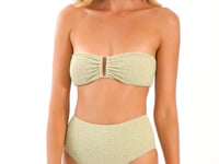 Load and play video in Gallery viewer, Video: Rio De Sol Bas Bottom Brisa-Pistache Hotpants