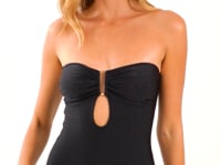 Load and play video in Gallery viewer, Video: Rio De Sol Une Pièce Shimmer-Black Sara-Op