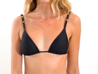 Load and play video in Gallery viewer, Video: Rio De Sol Haut Top Shimmer-Black Lia-Noa
