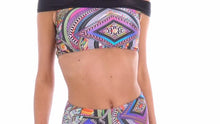 Load and play video in Gallery viewer, Video: Rio De Sol Haut Soutien Samarcanda Offshoulder