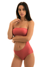 Load image into Gallery viewer, Model Front: Rio De Sol Une Pièce Body Kiwanda Madras Rio