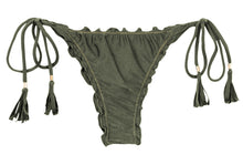 Load image into Gallery viewer, Product Front: Rio De Sol Bas Bottom Croco Frufru-Fio