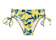 Load image into Gallery viewer, Product Front: Rio De Sol Bas Bottom Lemon Flower Transpassado