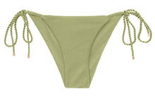 Load image into Gallery viewer, Product Front: Rio De Sol Bas Bottom Oliva Cheeky-Rope