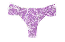 Load image into Gallery viewer, Product Front: Rio De Sol Bas Bottom Trail-Purple Baobi-Cheeky