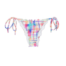 Load image into Gallery viewer, Product Front: Rio De Sol Bas Calcinha Plaid Frufru