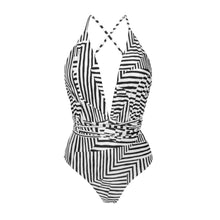 Load image into Gallery viewer, Product Front: Rio De Sol Une Pièce Collage New Vegas