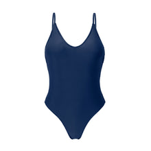 Load image into Gallery viewer, Product Front: Rio De Sol Une Pièce Navy Hype