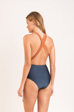 Load image into Gallery viewer, Model Back: Rio De Sol Une Pièce Nocciola Marina