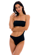 Load image into Gallery viewer, Model Front: Rio De Sol Une Pièce Preto Body-Rio