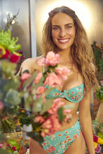 Load image into Gallery viewer, Image 12: Rio De Sol Ensemble Set Botanic Balconet Hotpant-Cos