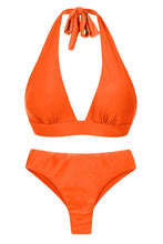 Load image into Gallery viewer, Product Front: Rio De Sol Ensemble Set Calendula Halter-Cos Ciao