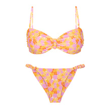 Load image into Gallery viewer, Product Front: Rio De Sol Ensemble Set Dreamy Bandeau-Crispy Cheeky-Crispy