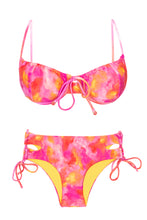 Load image into Gallery viewer, Product Front: Rio De Sol Ensemble Set Joyful Balconet-Tie Madrid