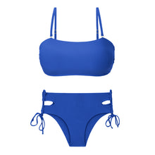 Load image into Gallery viewer, Product Front: Rio De Sol Ensemble Set Oceano Bandeau-Reto Madrid