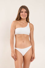 Load image into Gallery viewer, Model Front: Rio De Sol Ensemble Set Sand-White Kora Leblon