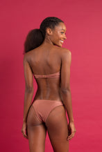 Load image into Gallery viewer, Image 10: Rio De Sol Ensemble Set Shimmer-Copper Bandeau-Joy Essential