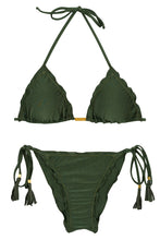 Load image into Gallery viewer, Product Front: Rio De Sol Ensemble Set Shimmer-Croco Frufru