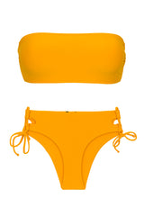 Load image into Gallery viewer, Product Front: Rio De Sol Ensemble Set Uv-Pequi Bandeau-Reto Madrid