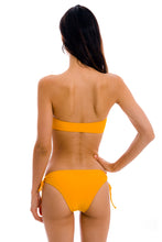 Load image into Gallery viewer, Model Back: Rio De Sol Ensemble Set Uv-Pequi Bandeau-Reto Madrid