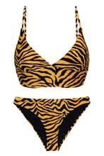 Load image into Gallery viewer, Product Front: Rio De Sol Ensemble Set Wild-Orange Tri-Tank Comfy
