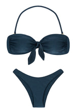 Load image into Gallery viewer, Product Front: Rio De Sol Ensemble Shark Bandeau