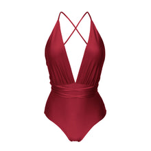 Load image into Gallery viewer, Product Front: Rio De Sol Une Pièce Shimmer-Divino New Vegas