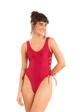 Load image into Gallery viewer, Model Front: Rio De Sol Une Pièce Shimmer-Divino Zoe