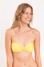 Load image into Gallery viewer, Image 11: Rio De Sol Haut Top Amarelo Bandeau-Crispy