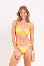 Load image into Gallery viewer, Image 13: Rio De Sol Haut Top Amarelo Bandeau-Crispy