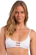 Load image into Gallery viewer, Gallery: Rio De Sol Haut Top Bora-White Bra-Trio