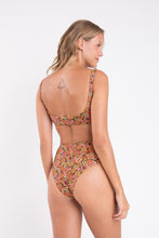 Load image into Gallery viewer, Model Back: Rio De Sol Haut Top Bouquet Bliss