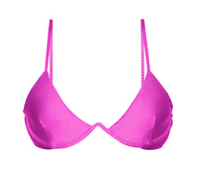 Load image into Gallery viewer, Product Front: Rio De Sol Haut Top Eden-Pink Tri-Aro